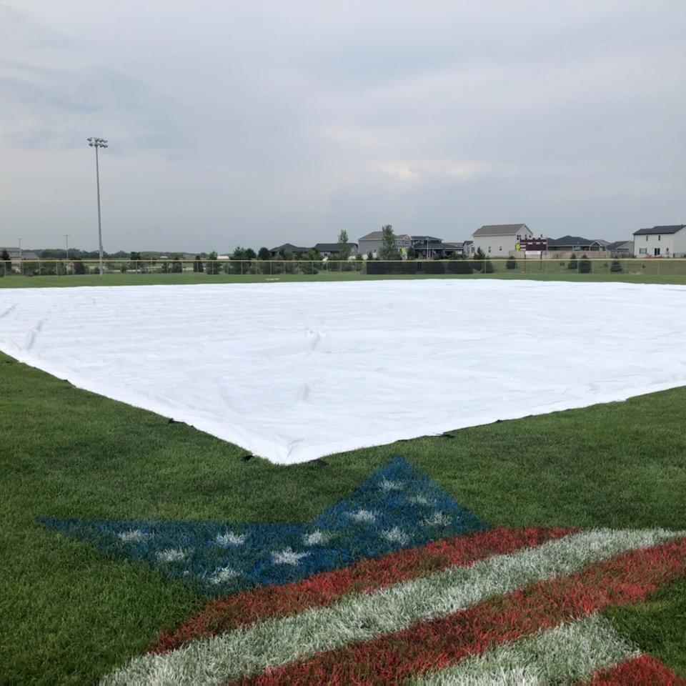 Tarp field cover